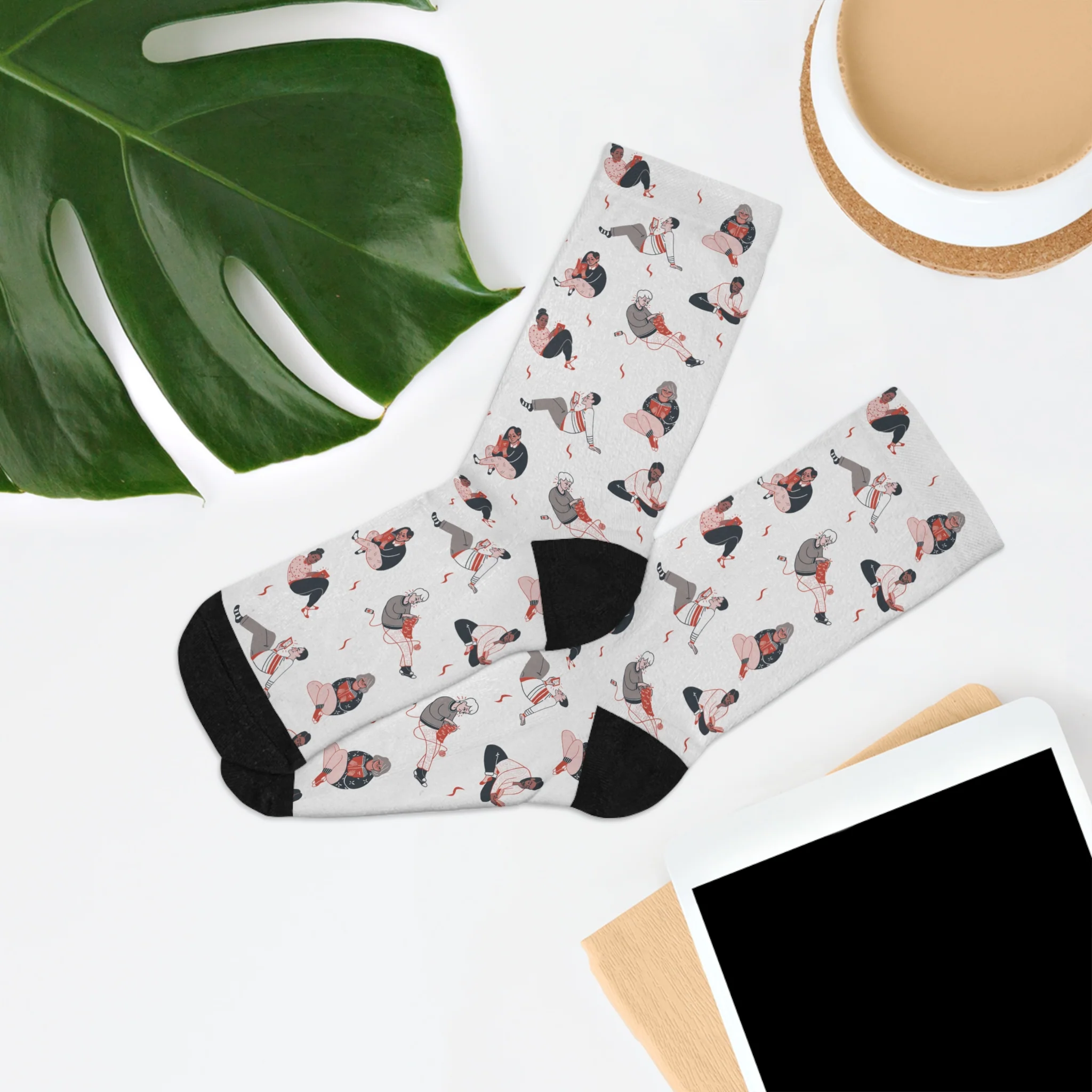 All Readers Welcome Socks
