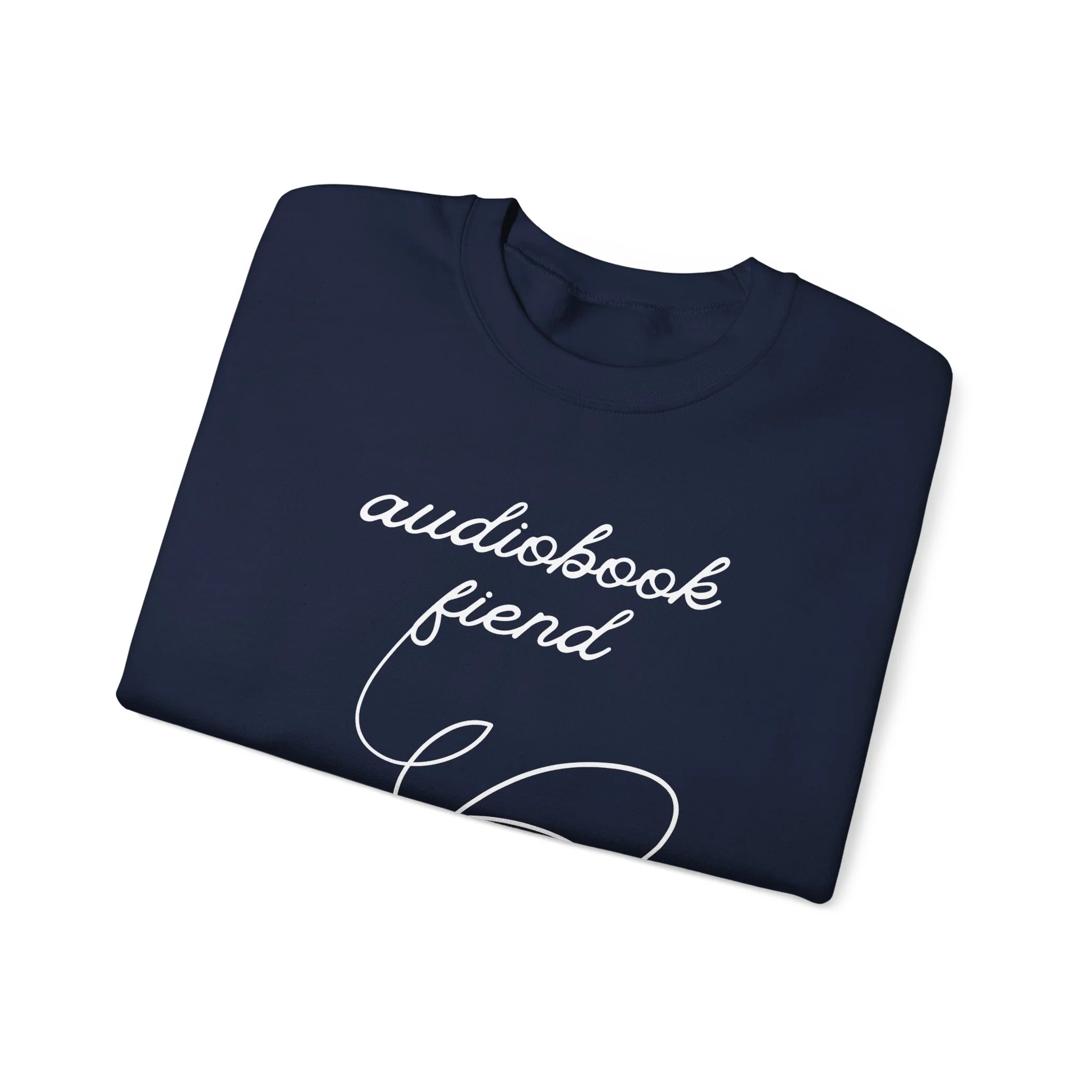 Audiobook Fiend Crewneck Sweatshirt - Image 4