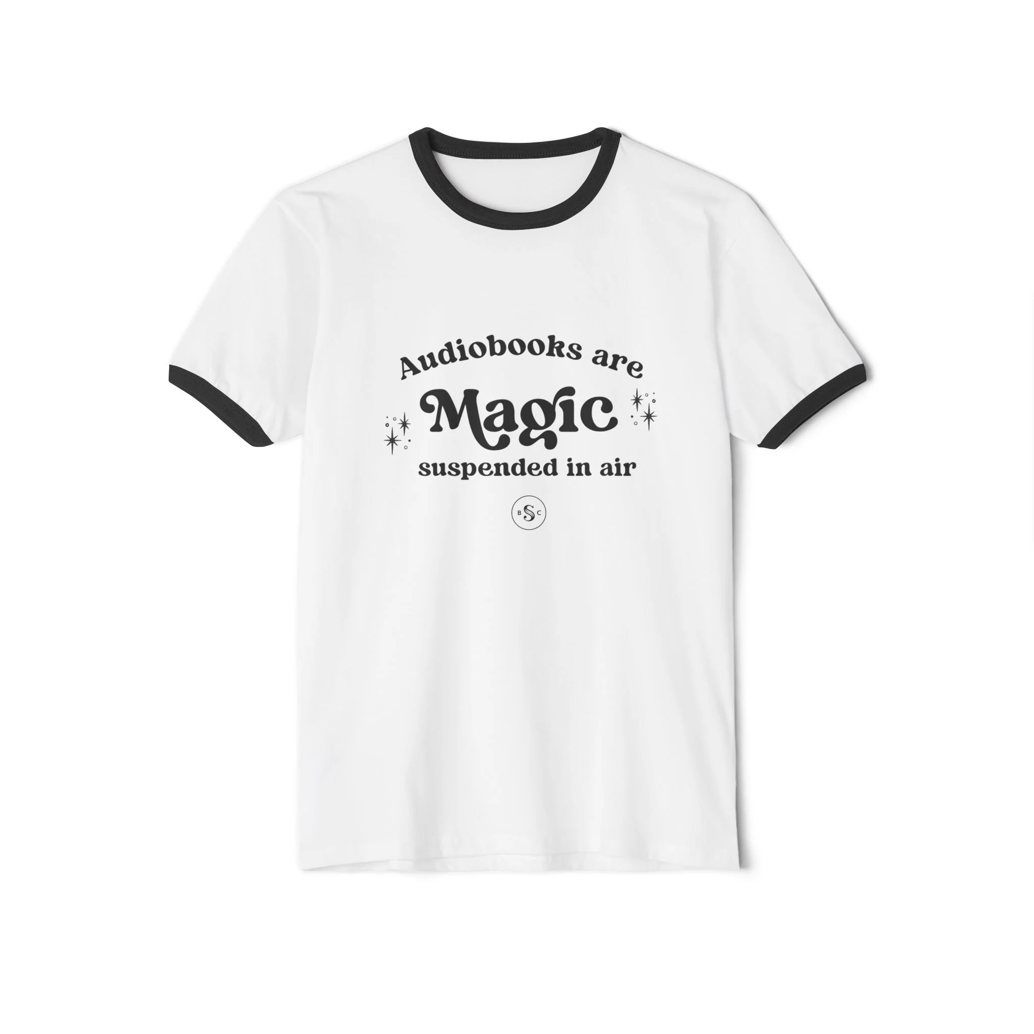 Audiobooks Are Magic Ringer Tee - Image 3