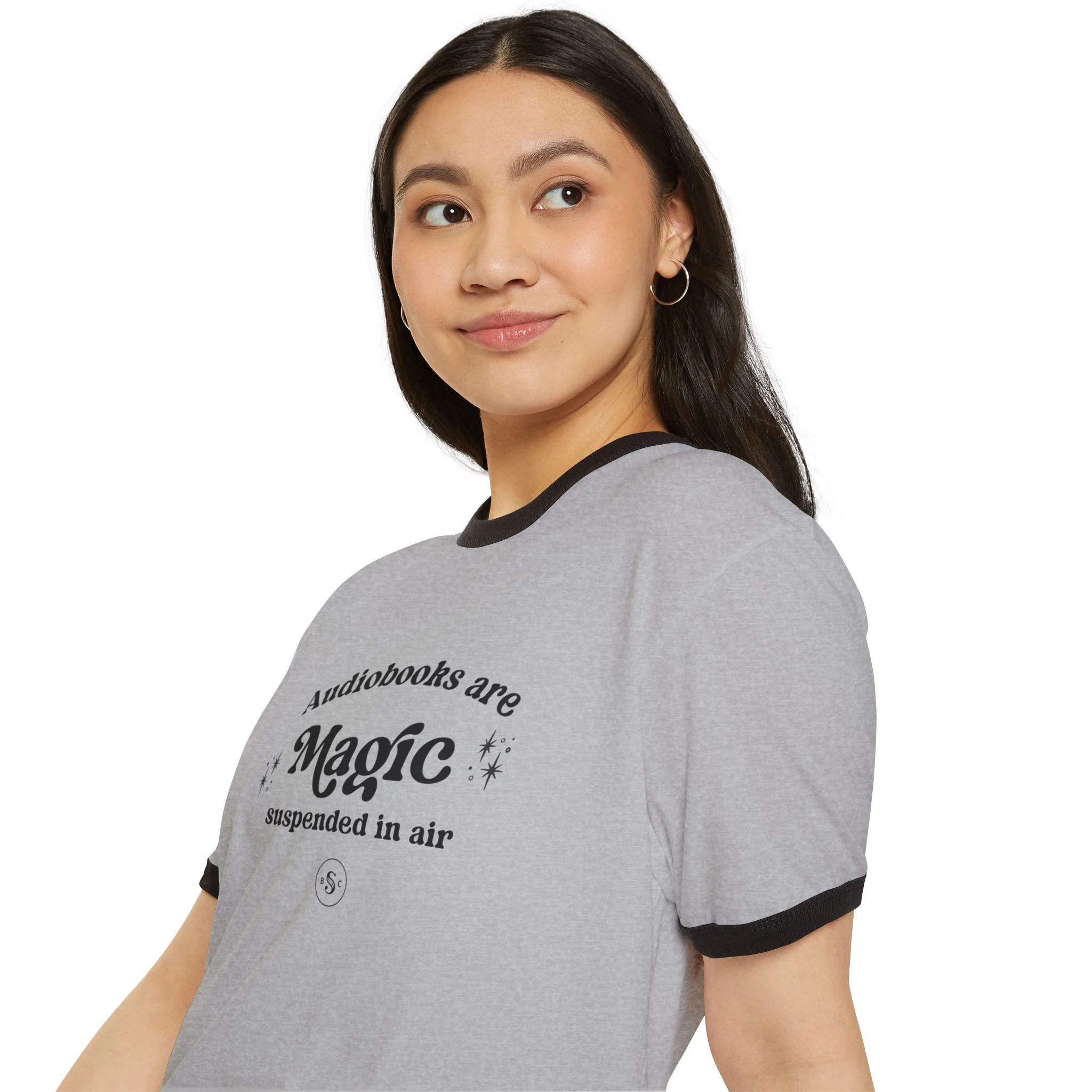 Audiobooks Are Magic Ringer Tee - Image 7