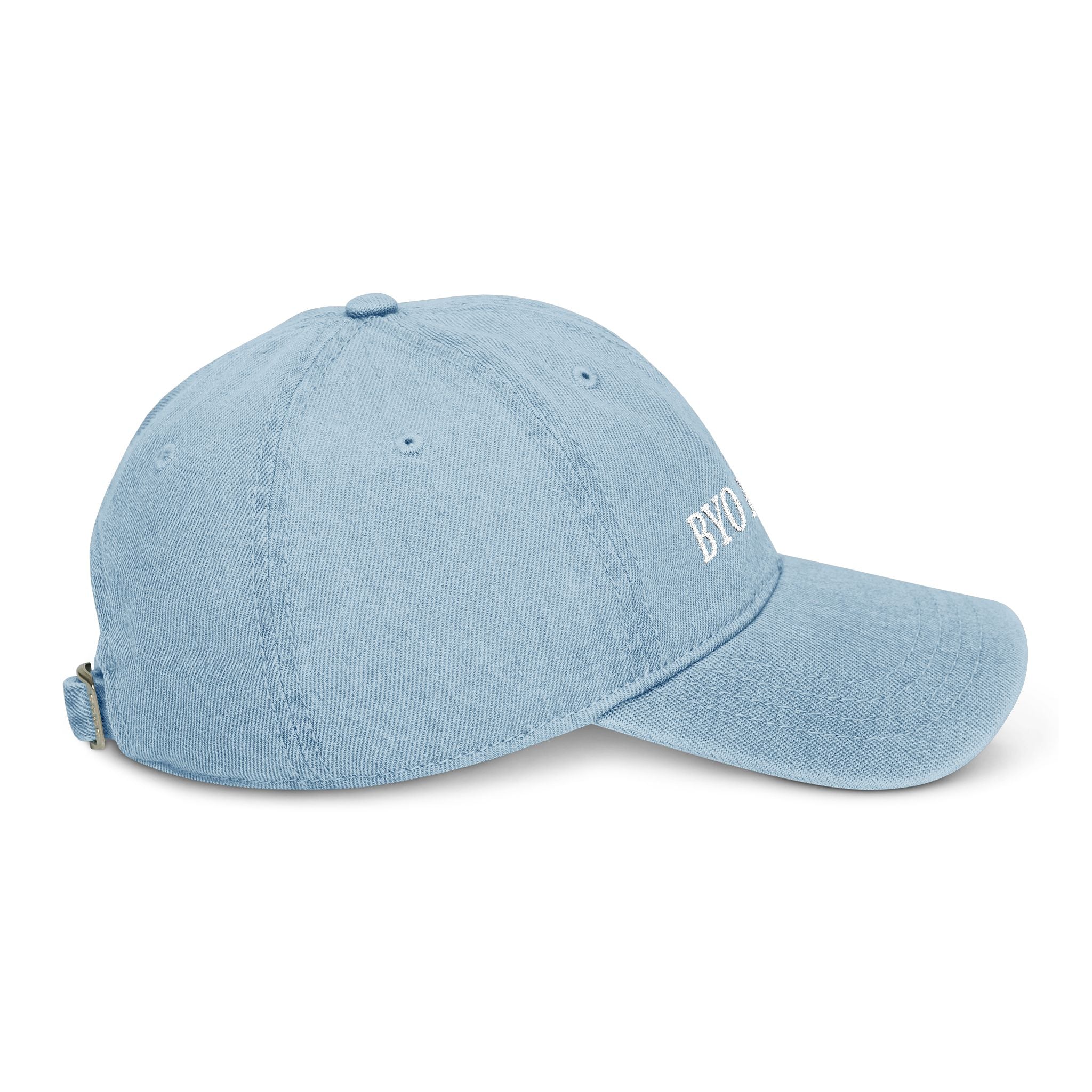 BYO book Embroidered Denim Hat - Image 4