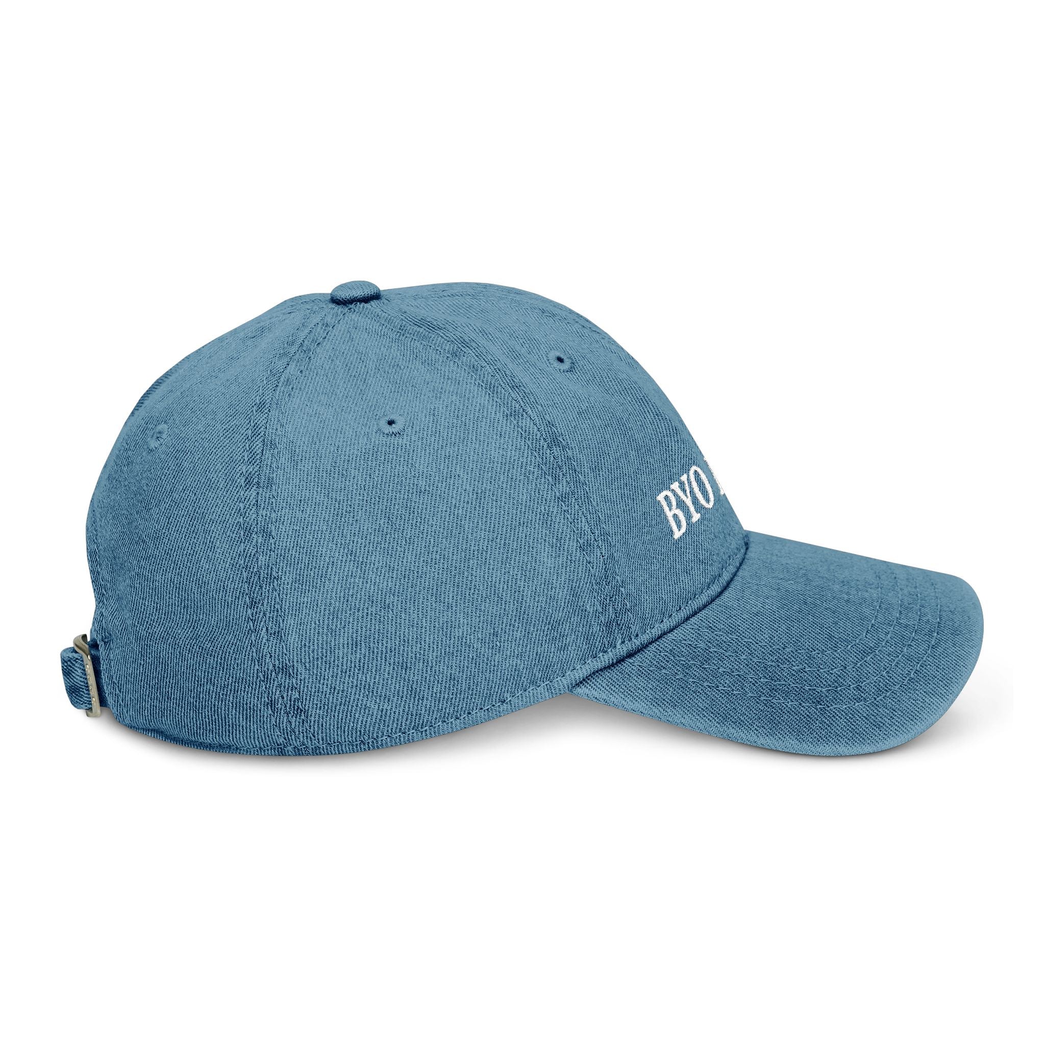 BYO book Embroidered Denim Hat - Image 7