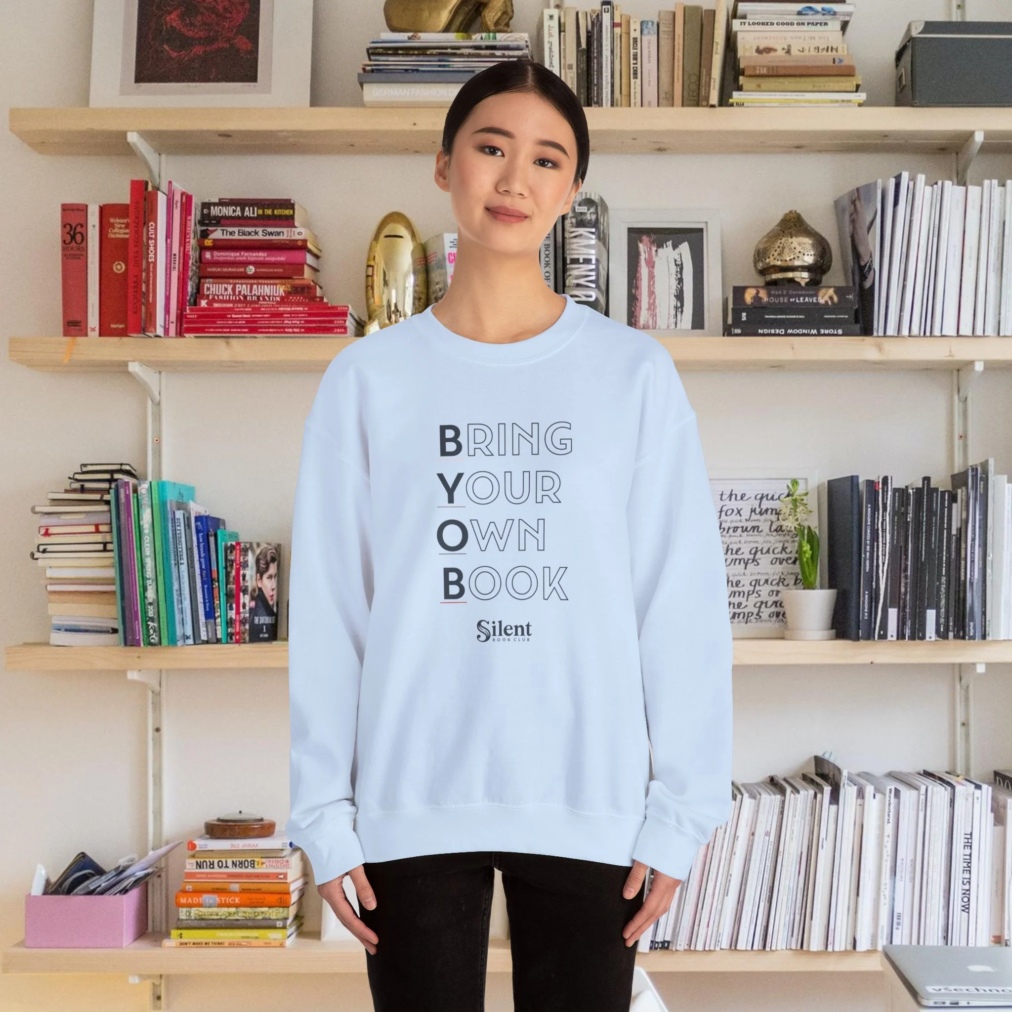 BYOBook Unisex Sweatshirt - Image 3