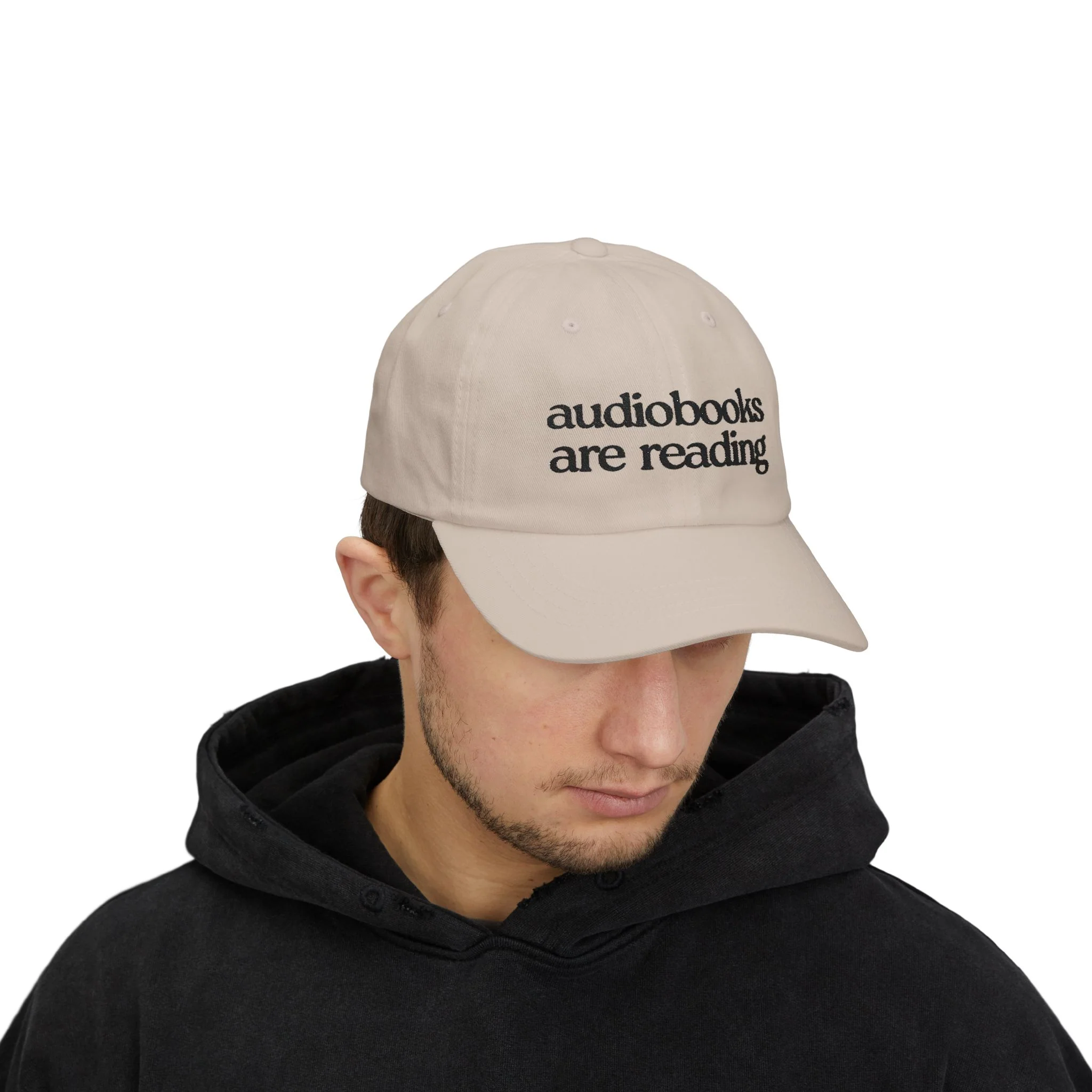 "Audiobooks Are Reading" Embroidered Book lover Hat - Image 9