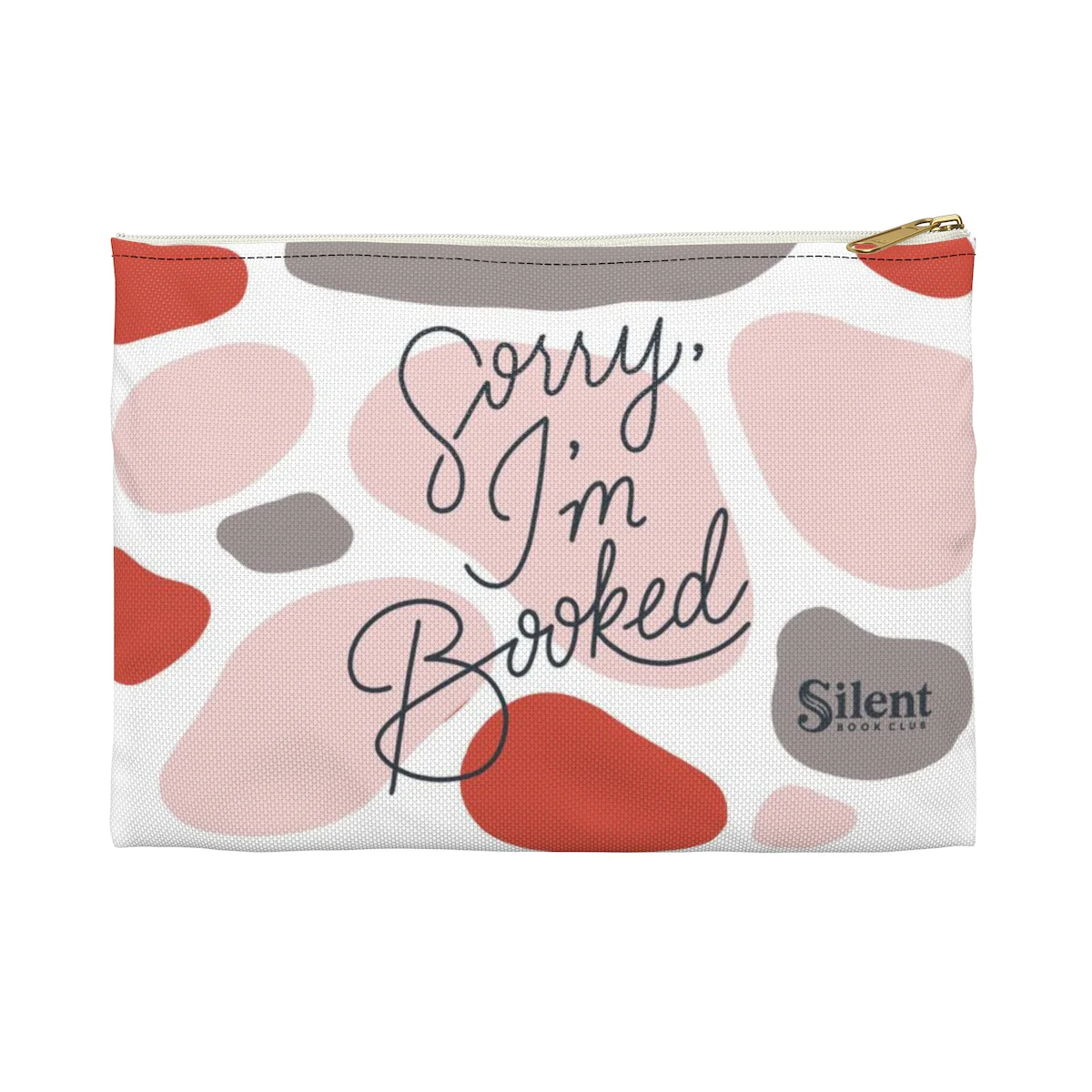 Sorry I'm Booked eReader/Book Pouch - Image 5