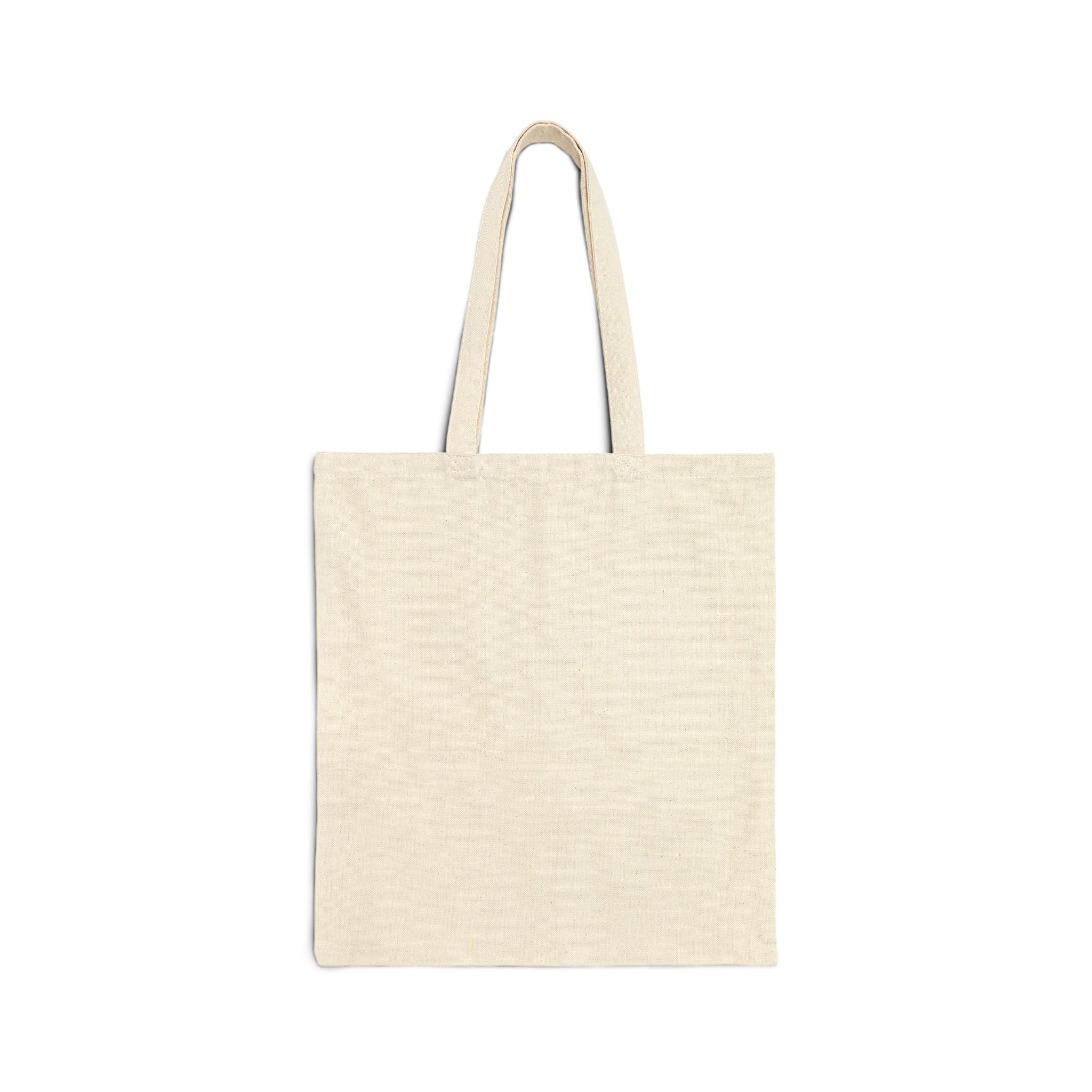 I Shop at Independent Bookstores - Cotton Canvas Tote - Image 4
