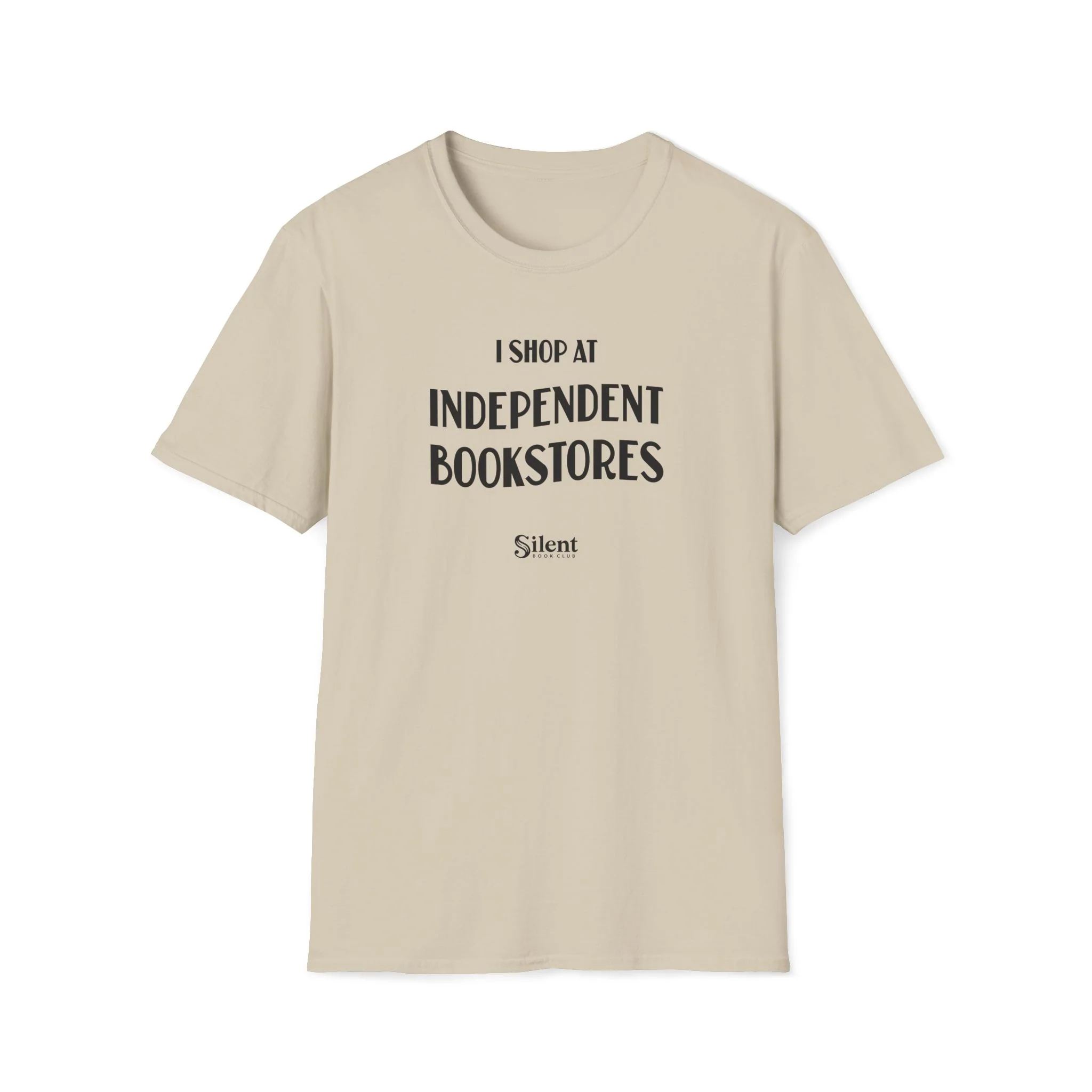 I Shop at Independent Bookstores - Unisex Tee - Image 3