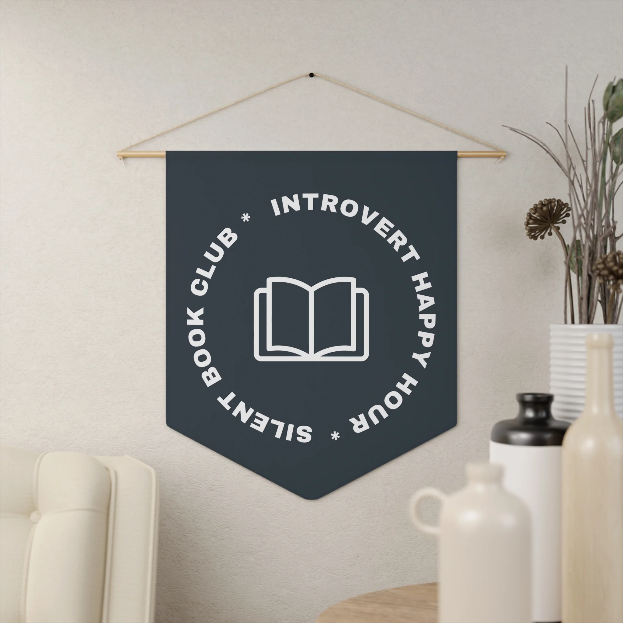 Introvert Happy Hour Pennant - Image 3