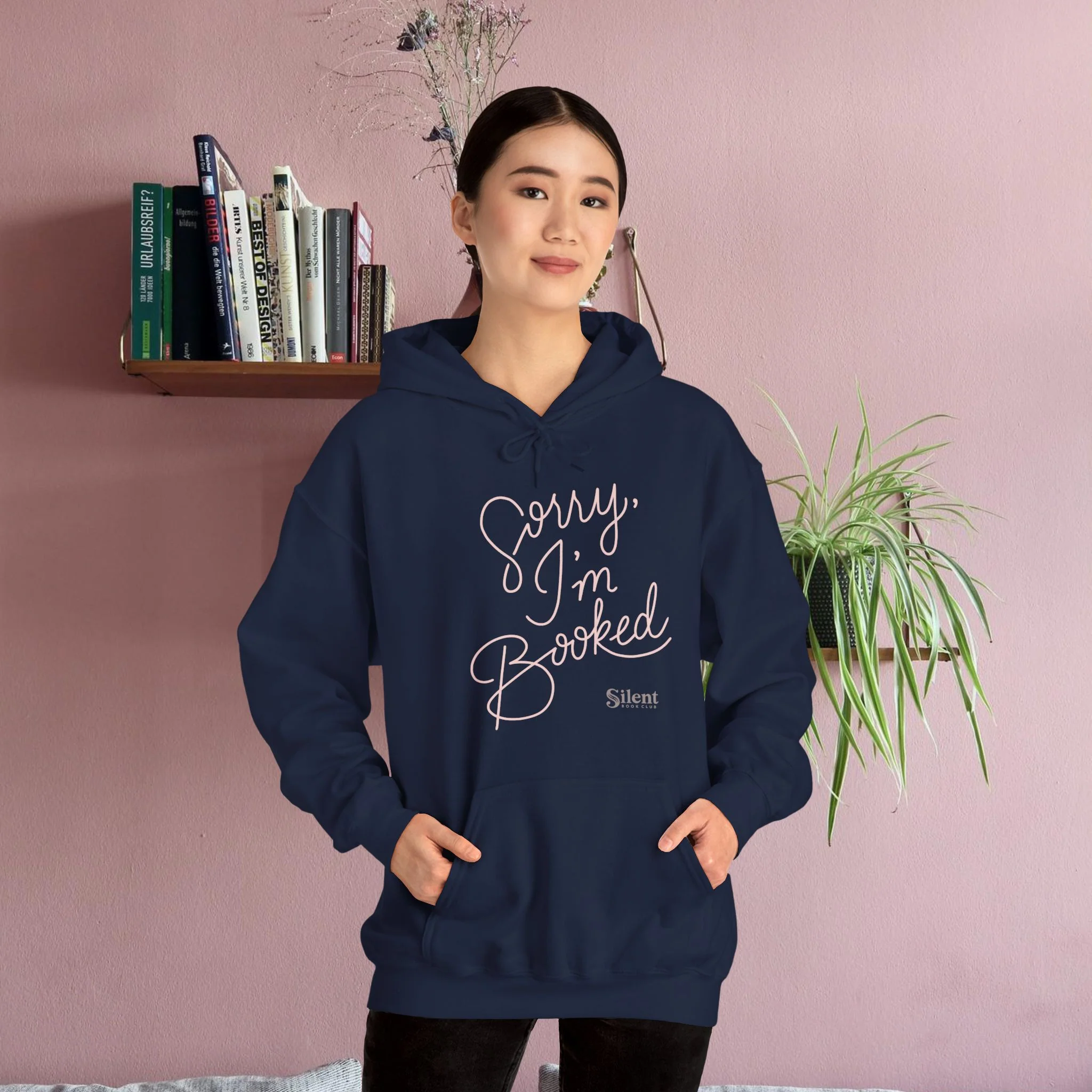 Sorry I'm Booked Unisex Hoodie - Image 16