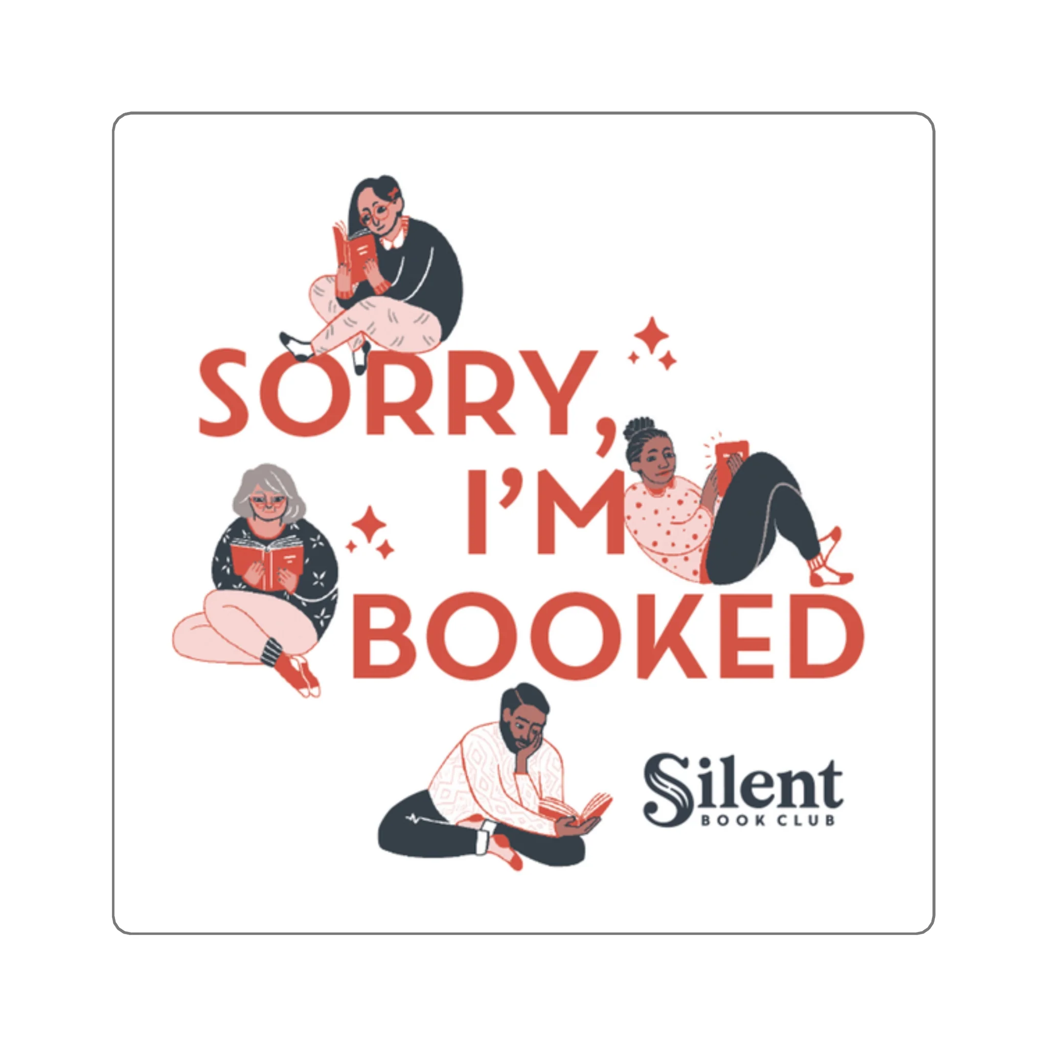 Sorry I'm Booked Sticker - Image 4