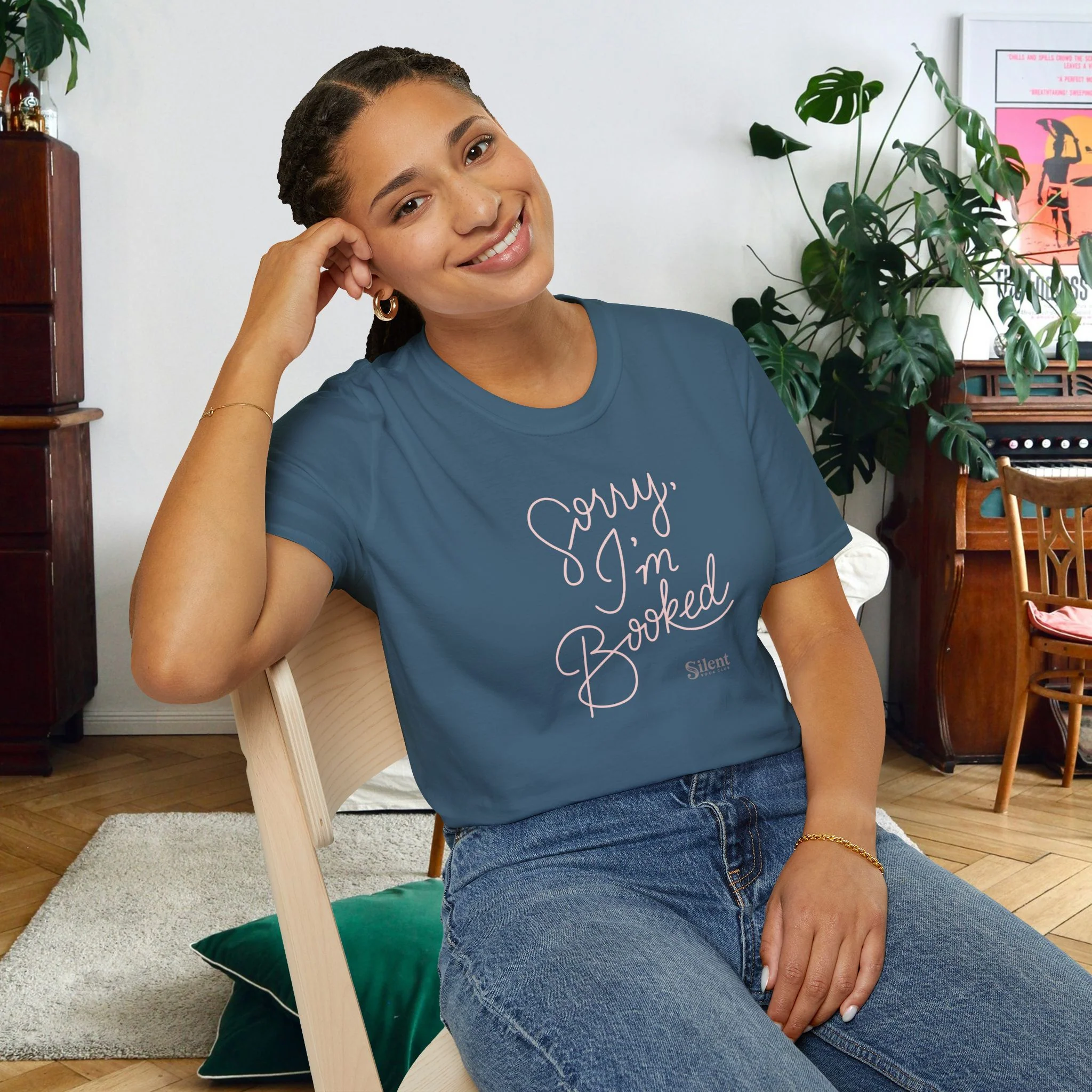 Sorry I'm Booked Unisex T-Shirt - Image 4