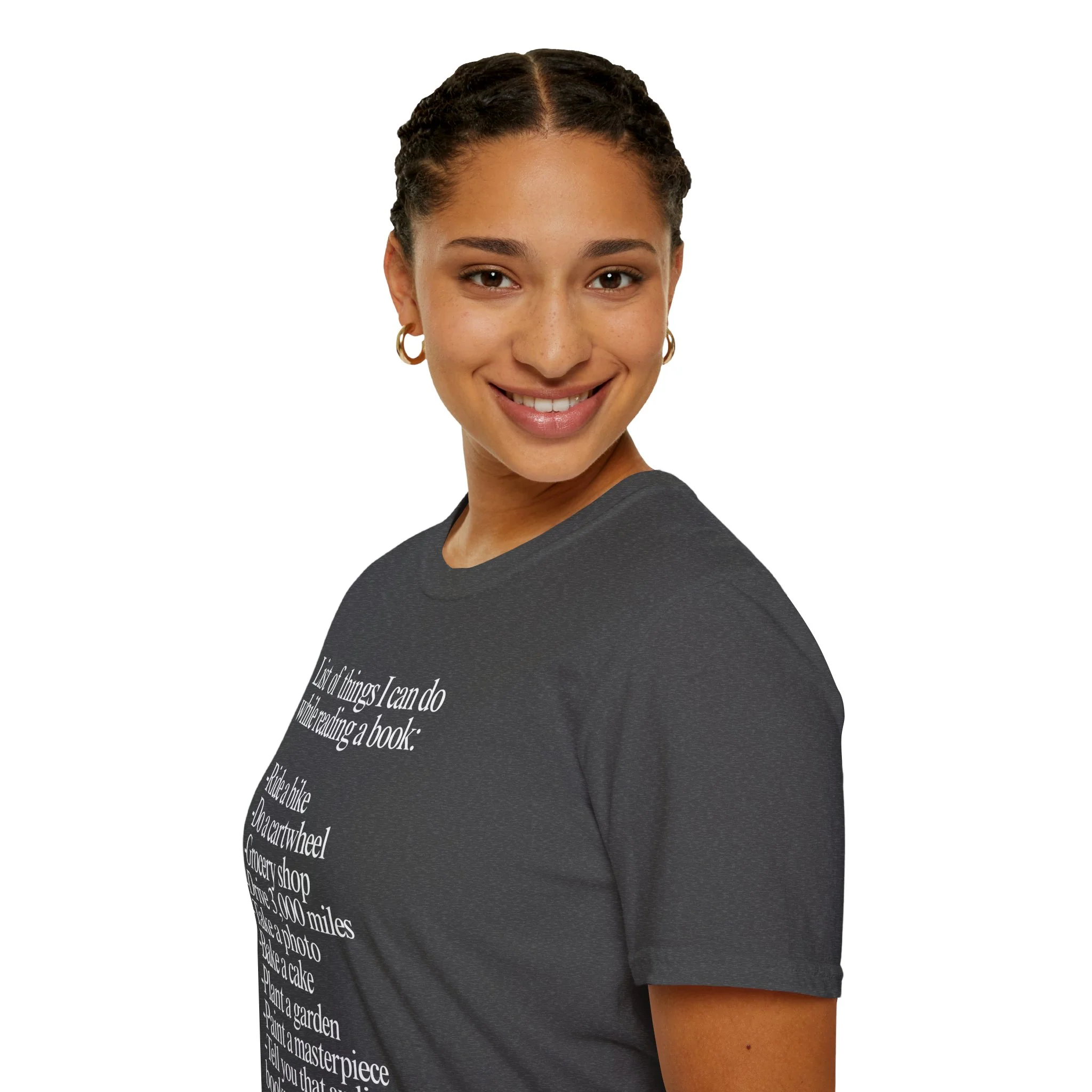 Things I Can Do While Reading Unisex Tee - Image 7