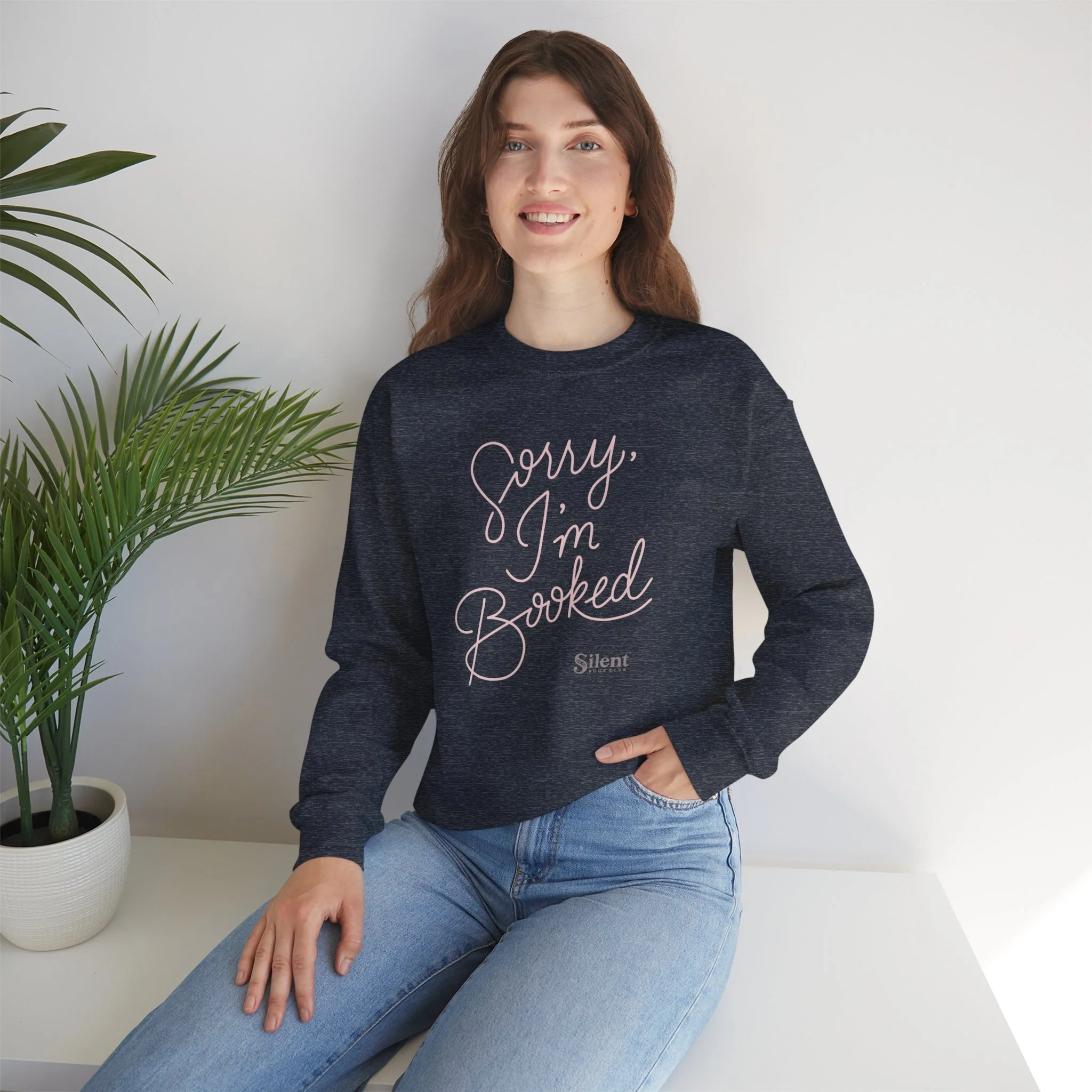 Sorry I'm Booked Unisex Sweatshirt - Image 9